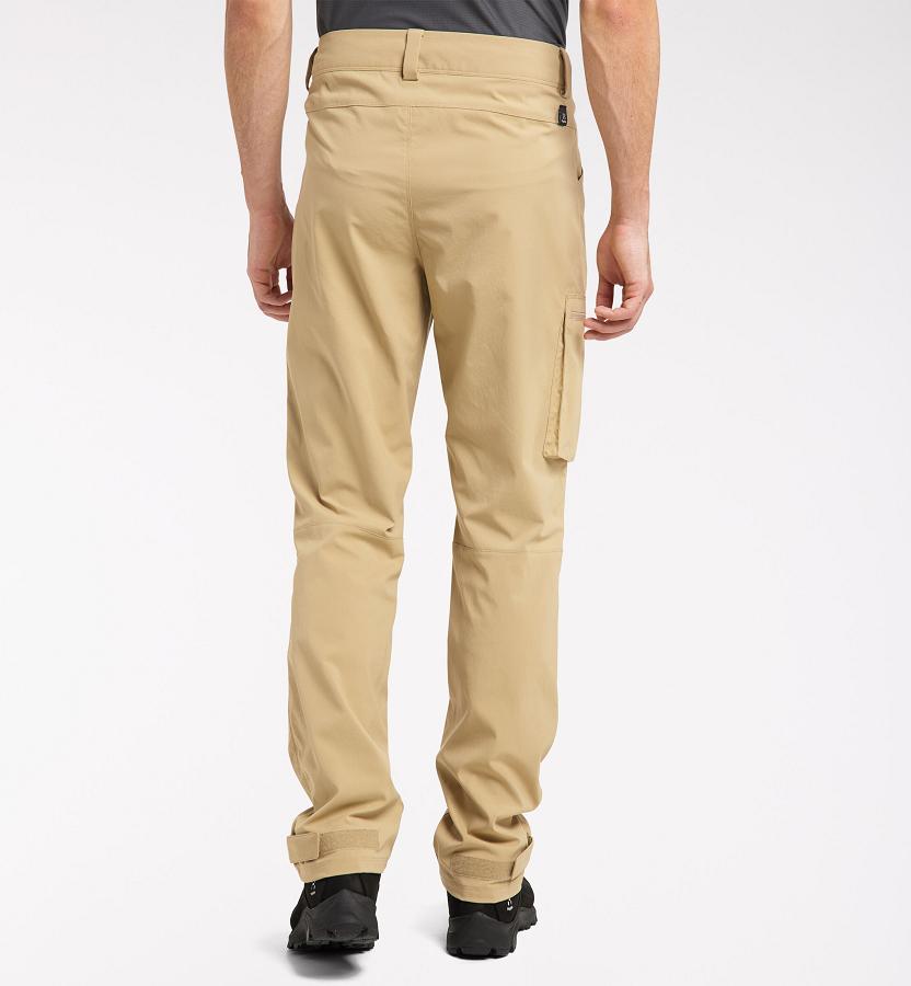 Haglöfs Mens Mid Forest Hiking Pants Khaki New Zealand 46578ZEYH